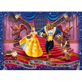 Ravensburger Disney Beauty and The Beast 1000 Piece Jigsaw Puzzle for Adults - 19746 - Every Piece is Unique, Softclick Technology Means Pieces Fit Together Perfectly