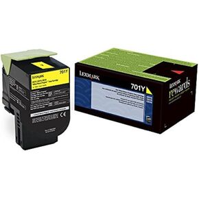 Lexmark 70C10Y0 Yellow Return Program Toner