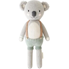 cuddle + kind Quinn The Koala Regular 20" Hand-Knit Doll – 1 Doll = 10 Meals, Fair Trade, Heirloom Quality, Handcrafted in Peru, 100% Cotton Yarn