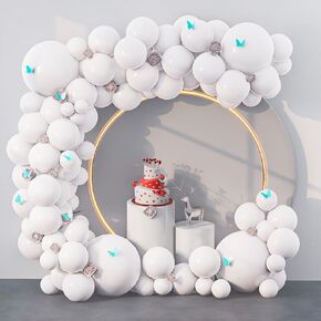 140pcs Metallic Gold Balloons Different Sizes 18 12 10 5 Inch Golden Latex Balloons Kit for Balloon Garland or Balloon Arch as Birthday Party Graduation Wedding Holiday New Year Decorations