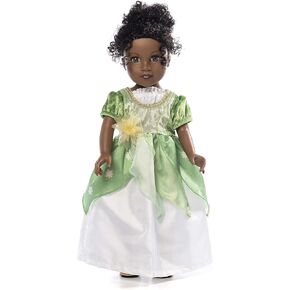 Little Adventures Classic Lily Pad Princess Doll Dress - Doll Not Included - Machine Washable Child Pretend Play and Party Doll Clothes with No Glitter