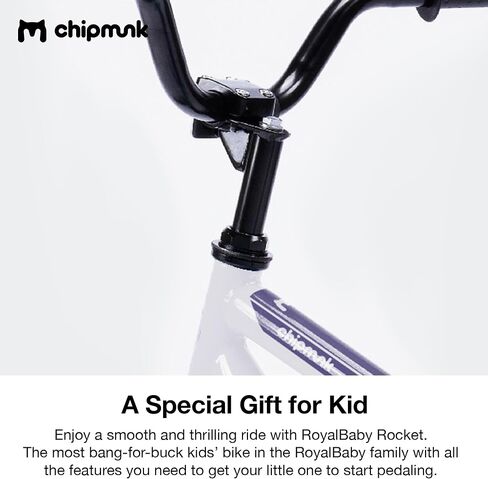 Chipmunk Kids Bike Bike Toddlers 12 14 16 18 18 Inch Wheel Bicycle Beys Boys Girls Ages 3-11 Year in Kuwait
