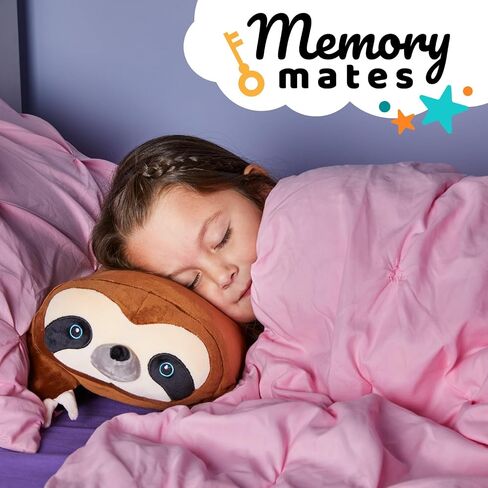 Cuddly Memory Foam Pillow Plush with Belly Pocket, Kids Pillow for Hugging Sleeping & Storing Diary, 15" Stuffed Animal & Journal Set - Piper The Elephant in Saudi Arabia