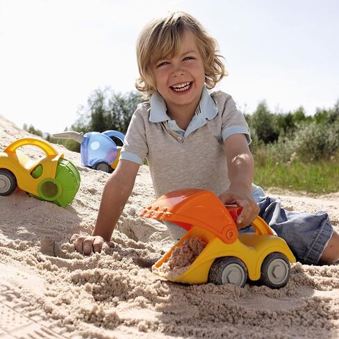 HABA Dump Truck Beach Toys for Toddlers 1-3, Construction Toys, Excavator Toys for Boys 3-5 Year Old & Beach Essentials for Kids 18 Mo+ in Kuwait