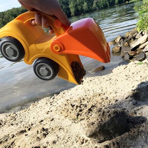 HABA Dump Truck Beach Toys for Toddlers 1-3, Construction Toys, Excavator Toys for Boys 3-5 Year Old & Beach Essentials for Kids 18 Mo+ in Kuwait
