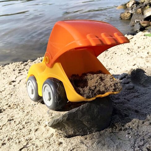 HABA Dump Truck Beach Toys for Toddlers 1-3, Construction Toys, Excavator Toys for Boys 3-5 Year Old & Beach Essentials for Kids 18 Mo+ in Kuwait