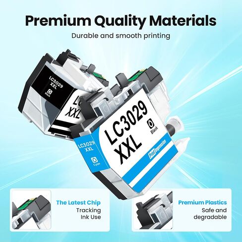 خراطيش حبر LC3029XXL بديلاً متتويًا عالي العائد لأخت LC3029 حبر خراطيش MFC-J5830DW MFC-J5830DWXL MFC-J5930DW MFC-J6535DW MFC-J6535DWXL MFC-J6935DW PRINTER in Kuwait