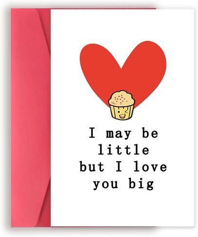 Asmallgf Romantic Valentines Day Card for Husband Wife, Happy Anniversary Birthday for Girlfriend Boyfriend, Best Love You Gifts in Saudi Arabia