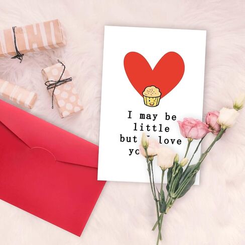 Asmallgf Romantic Valentines Day Card for Husband Wife, Happy Anniversary Birthday for Girlfriend Boyfriend, Best Love You Gifts in Saudi Arabia