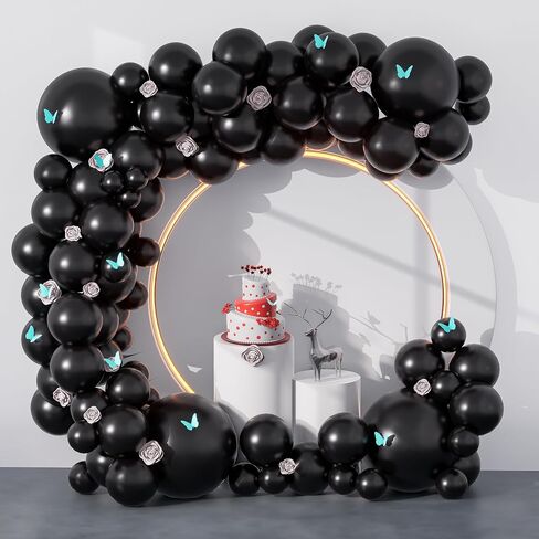 140pcs Metallic Gold Balloons Different Sizes 18 12 10 5 Inch Golden Latex Balloons Kit for Balloon Garland or Balloon Arch as Birthday Party Graduation Wedding Holiday New Year Decorations in Saudi Arabia