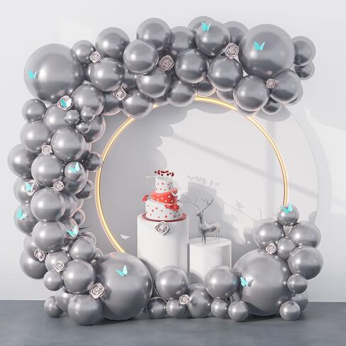140pcs Metallic Gold Balloons Different Sizes 18 12 10 5 Inch Golden Latex Balloons Kit for Balloon Garland or Balloon Arch as Birthday Party Graduation Wedding Holiday New Year Decorations in Saudi Arabia