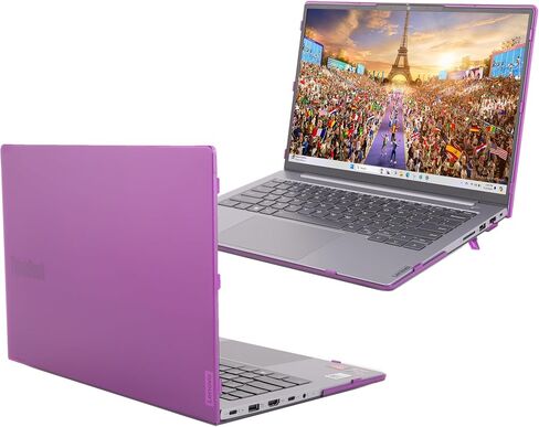 mCover Case ONLY Compatible for 2023~2025 14" Lenovo ThinkBook 14 G6 / G7 Series Windows Notebook PC (NOT Working with Other Lenovo Models) - Black in Kuwait