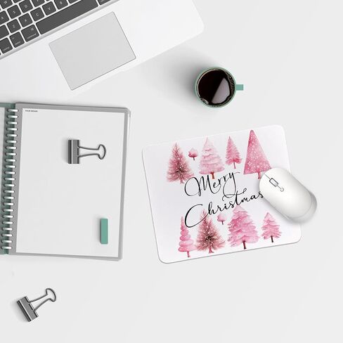 Qiyuhoy Merry Christmas Decortations Pad for Desk ، Decord Decord Decor Mousepad ، عيد ميلاد عيد الميلاد للبنات ، in Kuwait
