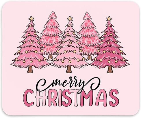 Qiyuhoy Merry Christmas Decortations Pad for Desk ، Decord Decord Decor Mousepad ، عيد ميلاد عيد الميلاد للبنات ، in Kuwait