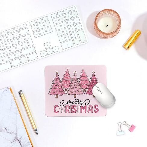 Qiyuhoy Merry Christmas Decortations Pad for Desk ، Decord Decord Decor Mousepad ، عيد ميلاد عيد الميلاد للبنات ، in Kuwait