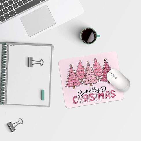 Qiyuhoy Merry Christmas Decortations Pad for Desk ، Decord Decord Decor Mousepad ، عيد ميلاد عيد الميلاد للبنات ، in Kuwait