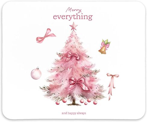Qiyuhoy Merry Christmas Decortations Pad for Desk ، Decord Decord Decor Mousepad ، عيد ميلاد عيد الميلاد للبنات ، in Kuwait