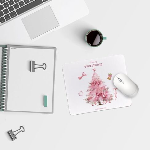 Qiyuhoy Merry Christmas Decortations Pad for Desk ، Decord Decord Decor Mousepad ، عيد ميلاد عيد الميلاد للبنات ، in Kuwait