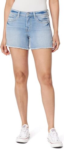 kensie Jeans for Women Ladies Rivet Detail Fray Hem Short, Sizes 2-14 in Saudi Arabia