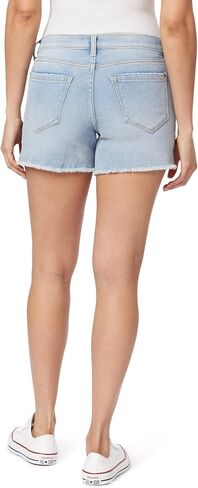 kensie Jeans for Women Ladies Rivet Detail Fray Hem Short, Sizes 2-14 in Saudi Arabia