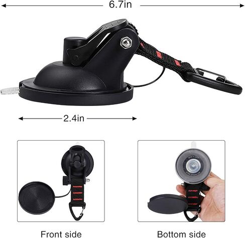 Conbola Cust Cup Hooks Highted Duty 4 Victs Car Camping Essentials ترقية التعادل إلى أسفل كأس الشفط إكسسوارات مع تأمين قوة خطاف قوية لمسكرة التخييم الزجاجية للقارب RV. (4 PCS) in Kuwait