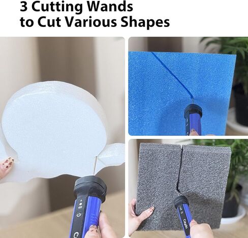 مجموعة قطع رغوة قابلة لإعادة الشحن Caydo ، قاطع رغوة الأسلاك الساخنة ، قاطع الستايروفوم ، قطع رغوة كهربائية محمولة للنحت ، صنع النماذج ، حرفيات رغوة DIY ، طاقة عالية ، تسخين سريع in Kuwait