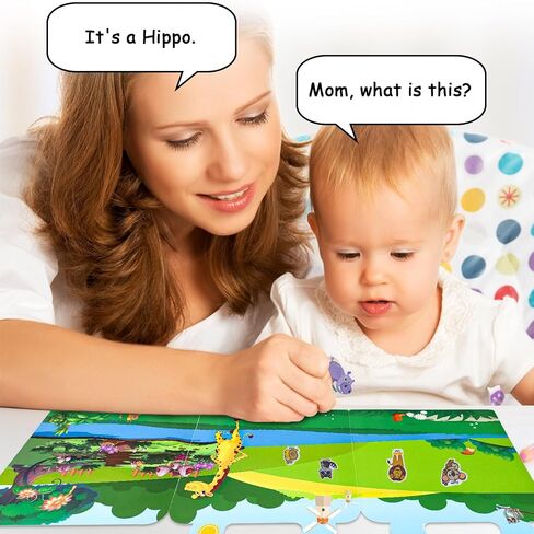 Sticker Books for Kids 2 Set Toddler Sticker Book, Car Vehicles and Cute Animals Reusable Sticker Book, Educational Learning Sticker Activity Books for Toddlers, Sticker Books for Toddlers 3 4 5 Years in Saudi Arabia