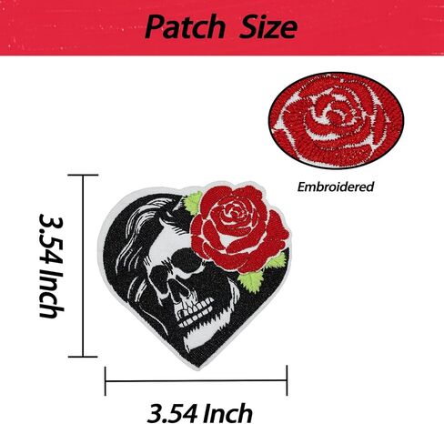 Reading Grim Reaper Patch, Iron On/Sew On Patch Applique, Funny Meme Embroidery Patch for Clothing Jeans Jackets Backpacks Hats Shirts - DIY Cool Patch Badges in Kuwait