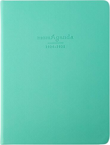 momAgenda Desktop Planner July 2024 to December 2025 With Vegan Leather Cover in Saudi Arabia