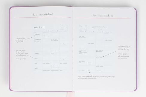 momAgenda Desktop Planner July 2024 to December 2025 With Vegan Leather Cover in Saudi Arabia