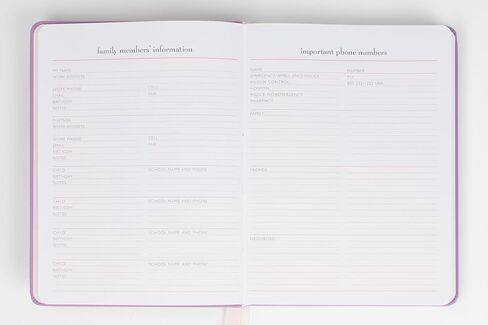 momAgenda Desktop Planner July 2024 to December 2025 With Vegan Leather Cover in Saudi Arabia