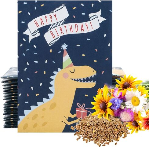 American Meadows Wildflower Seed Packets Fairy Garden Party Favors for Guests (Pack of 20) - Wildflower Seed Mix, Plant Year-Round, Great Gift for Hostesses, Showers, Weddings, Thank You in Saudi Arabia