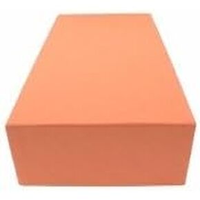 Guardhouse Heavy Duty Quarter Coin Tube Box 12x6x3.75 Orange