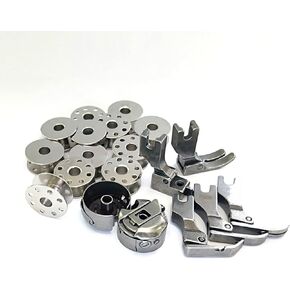 Essentials Kit Presser Foot Bobbins and Bobbin Cases for Juki DDL-5530, DDL-5550, DDL-8500, DDL-8500-7 Industry Sewing Machine