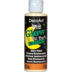DecoArt DS50-10 Glow-in-The-Dark Paint, 4-Ounce, 4 Fl Oz (Pack of 1)