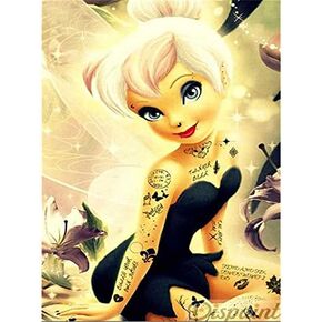 5D DIY Diamond Art,Alice in Wonderland Poster Diamond Art Kits for Adults Full Drill Round Diamond Gem Art Beads Painting for Kids Perfect for Home Wall Décor 11.8x15.7 inch