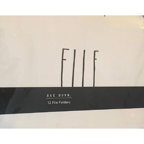 Rae Dunn File Folders Organize Save File 12 Count