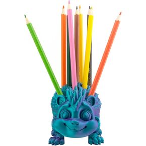 Creative Cute Porcupine Shaped Pen Pencil Holder, Pen Holder for Desk Office Decor Home Office School Desk Docoration Ideal Gifts for Boys Girls
