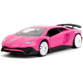 Pink Slips 1:32 Lamborghini Aventador Die-Cast Car, Toys for Kids and Adults