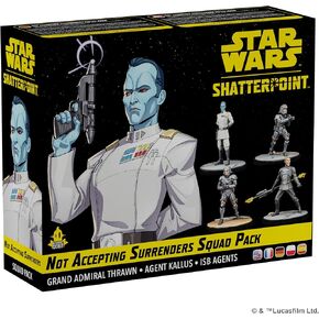 Atomic Mass Games Star Wars Shatterpoint Not Accepting Surrenders Squad Pack - Tabletop Miniatures Game, Strategy Game for Kids and Adults, Ages 14+, 2 Players, 90 Minute Playtime, Made