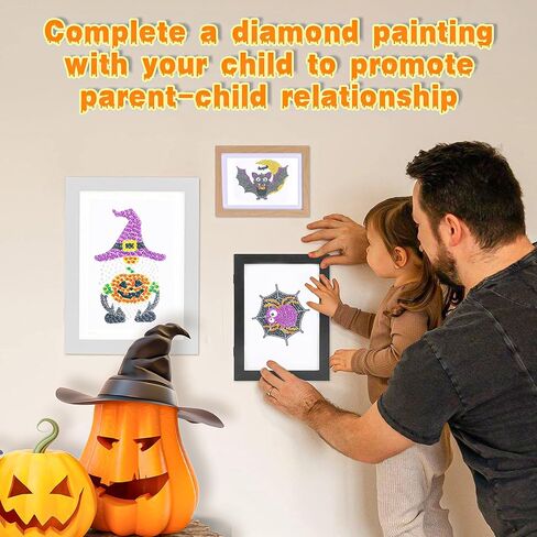 vidonio 10pcs Diamond Painting Kits,5D DIY Round Full Drill Diamond Painting Art Set of Famous Art Work Diamond Art Kits for Adults Beginners,Classical Art Diamond Kits for Home Wall Decor Gift in Saudi Arabia