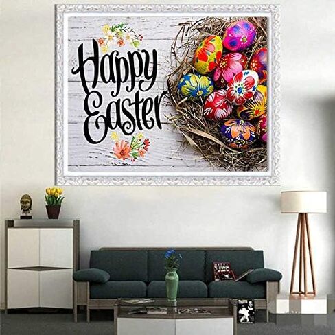 5D DIY Diamond Art,Alice in Wonderland Poster Diamond Art Kits for Adults Full Drill Round Diamond Gem Art Beads Painting for Kids Perfect for Home Wall Décor 11.8x15.7 inch in Kuwait
