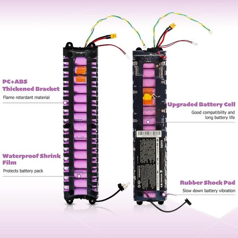بطارية Scooter Electric Coasta ، 36V 7.8AH M365 Scooter Battery ， حزمة بطارية سكوتر الكهربائية لـ M365 Scooter Electric 1: 1-1: 2 Scooter High Imitation -بدون اتصالات 13.19x2.76x1.57inch (LXWXH) in Kuwait