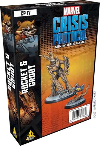 Atomic Mass Games Marvel Crisis Protocol: Rocket and Groot in Saudi Arabia