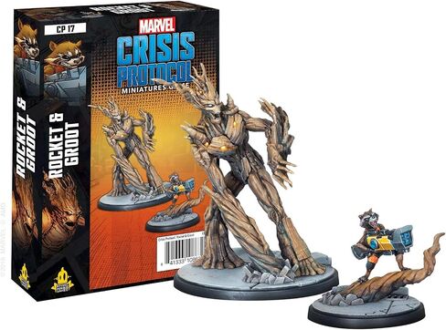 Atomic Mass Games Marvel Crisis Protocol: Rocket and Groot in Saudi Arabia