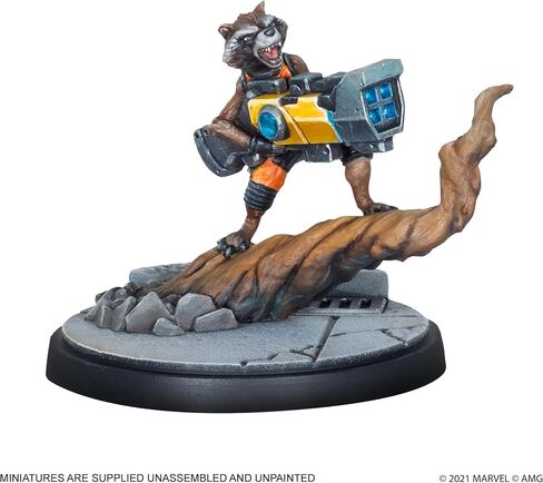 Atomic Mass Games Marvel Crisis Protocol: Rocket and Groot in Saudi Arabia
