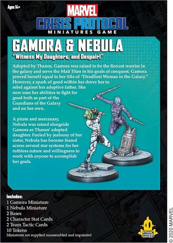 Atomic Mass Games Marvel Crisis Protocol: Rocket and Groot in Saudi Arabia