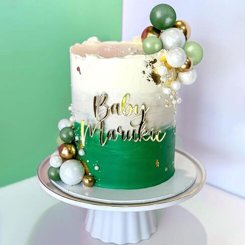 50pcs Pink Purple Ball Cake Topper Rose Gold Balloons for Cake Decorating Supplies Balls Cake Decorations for Birthday Wedding Bridal Shower Baby Shower in Kuwait