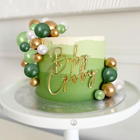 50pcs Pink Purple Ball Cake Topper Rose Gold Balloons for Cake Decorating Supplies Balls Cake Decorations for Birthday Wedding Bridal Shower Baby Shower in Kuwait