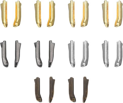 uxcell double open shipper repair kits ، #5 insert dins for stack stack inway shippers (5 bolors ، 10 pairs) in Saudi Arabia